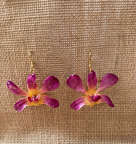 Parure Dendrobium Bicolore