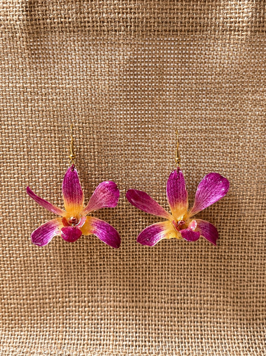 Parure Dendrobium Bicolore