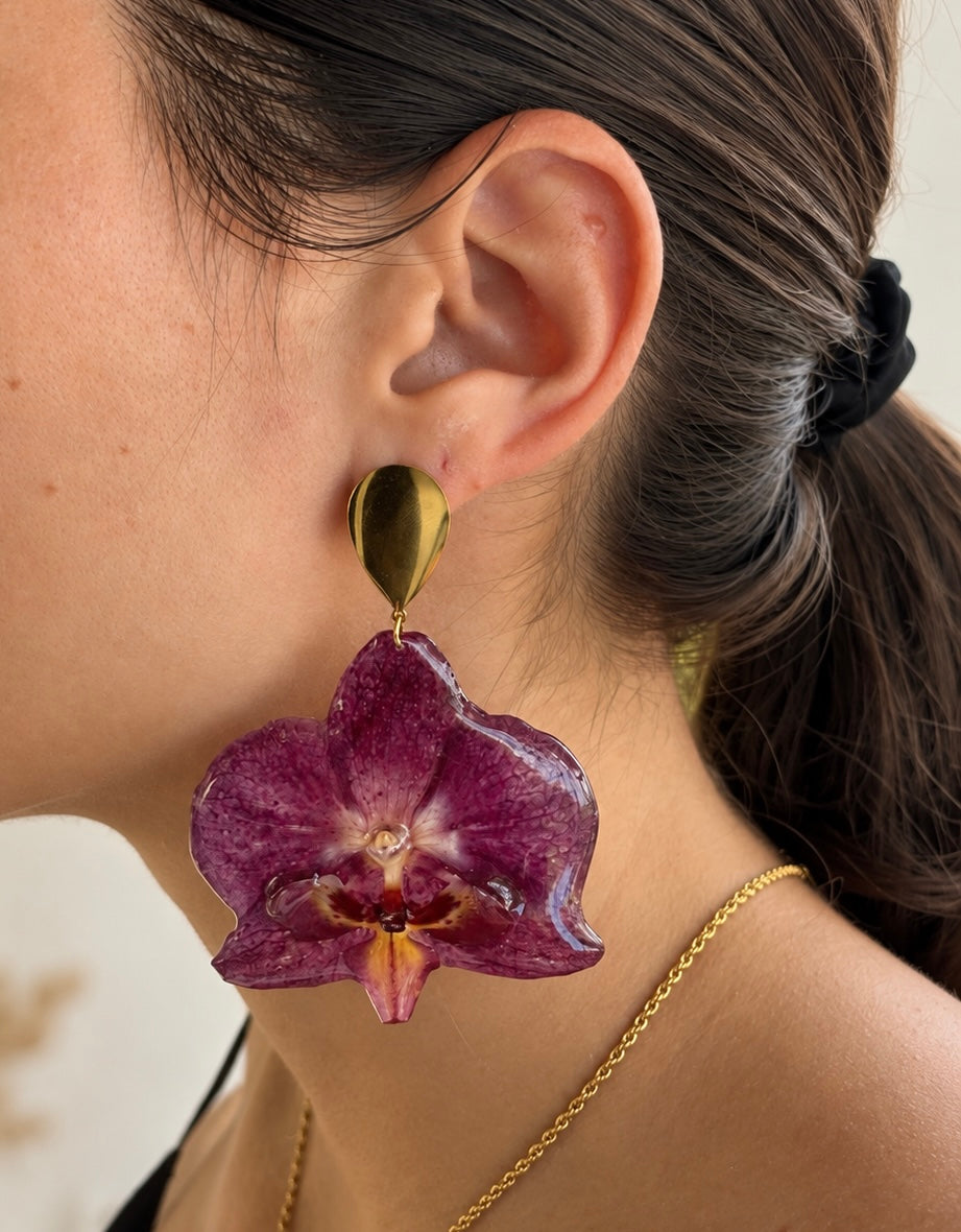 Parure Phalaenopsis Violette