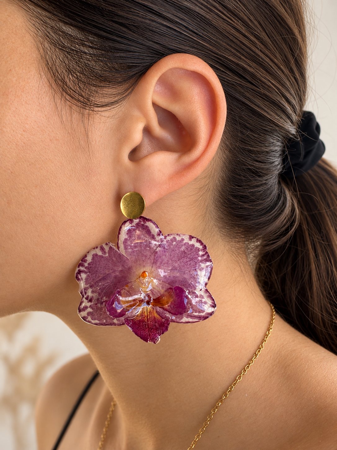 Parure Phalaenopsis Bicolores